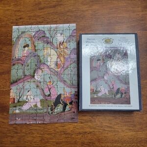 Artifact Wooden Jigsaw Puzzle Deccan Miniature 150 Pieces Whimsical Asian Motif